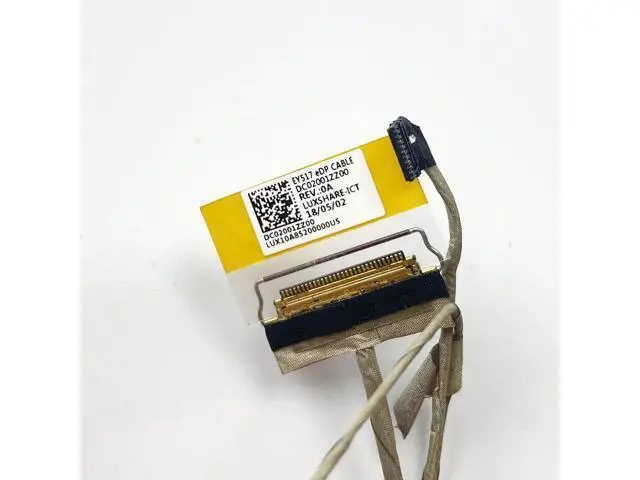 Alt view image 3 of 4 - Video screen Flex cable For Lenovo Y7000 Y7000-15 Y530 EY517 laptop LCD LED Display Ribbon cable DC02001ZZ00 DC02001ZZ10