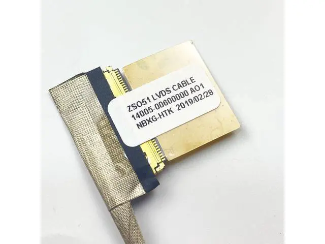 Alt view image 4 of 4 - Video screen Flex For ASUS K56 K56C K56CM K56CA K56vm K56CB K56E S56 S56C A56 laptop LCD LED Display Ribbon cable 14005-00600000