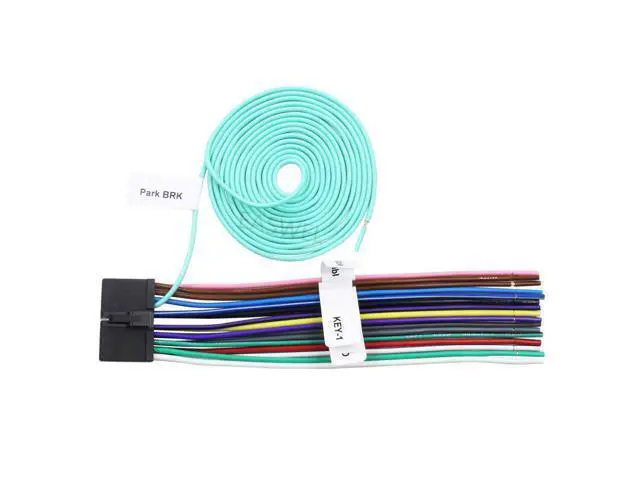 Main image of Arnés de cables para jpeg, unidad estéreo de Radio, DVD, MP3, reproductor de CD, enchufe de alimentación de 20 pines