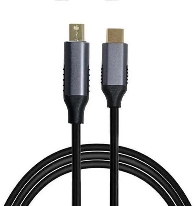 Main image of USB 3.1 Type C USB-C Source to Mini DisplayPort DP Displays Male 4K Monitor Cable for Laptop 1.8m