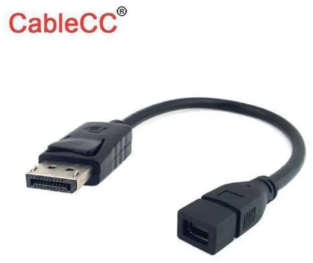 Main image of DisplayPort DP Male to Mini DP DisplayPort Female Cable for Displays HDTV Monitor 20cm