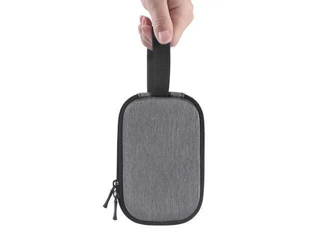 Alt view image 3 of 3 - Suitable for Samsung T7 Press Portable SSD EVA Carrying Case + Silicone Case