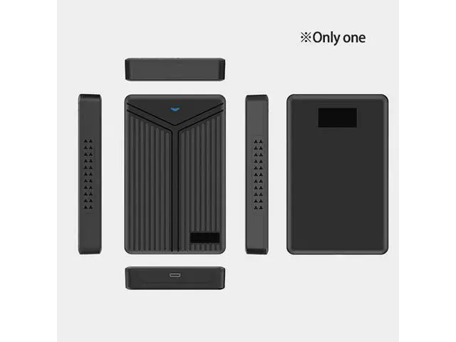 Alt view image 3 of 3 - 2.5 Inch Hard Drive Enclosure USB3.1 Computer Notebook Mobile SSD Enclosure Support 15mm Hard Drive