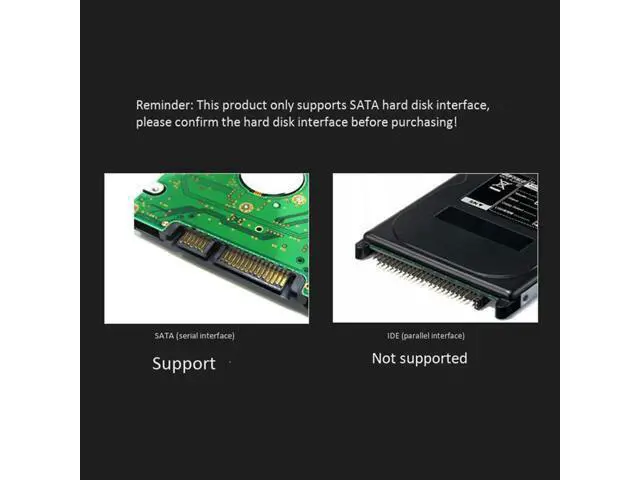 Alt view image 4 of 5 - 2.5 Inch Hard Drive Enclosure USB 3.1 Computer Notebook Mobile SSD Enclosue