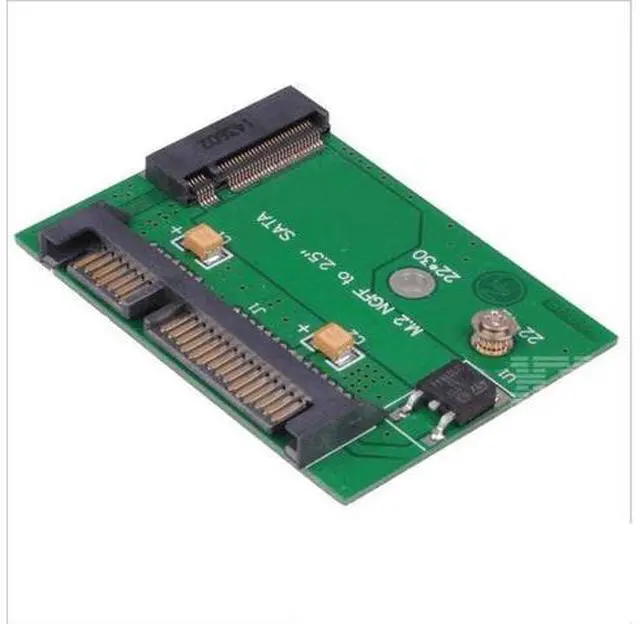 Alt view image 2 of 4 - NGFF adaptateur de disque dur M.2 à SATA, 22 broches, 2.5 pouces, petite carte pour SSD NGFF