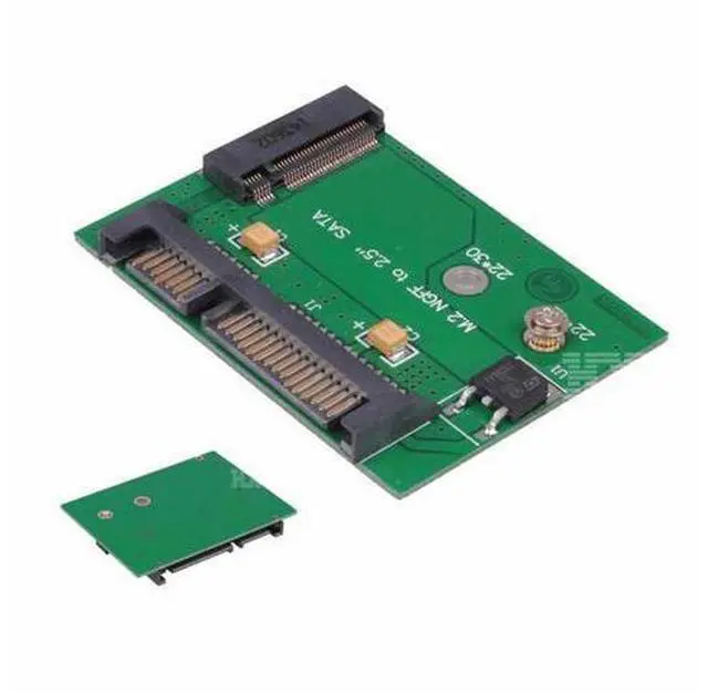Alt view image 4 of 4 - NGFF adaptateur de disque dur M.2 à SATA, 22 broches, 2.5 pouces, petite carte pour SSD NGFF