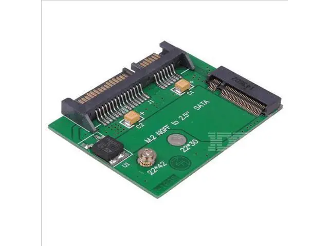 Alt view image 3 of 4 - NGFF adaptateur de disque dur M.2 à SATA, 22 broches, 2.5 pouces, petite carte pour SSD NGFF