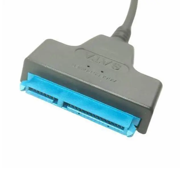 Alt view image 2 of 3 - Câble adaptateur Sata 3 vers USB, 6Gbps pour disque dur externe SSD de 2.5 pouces, 22 broches, Port USB 3.0
