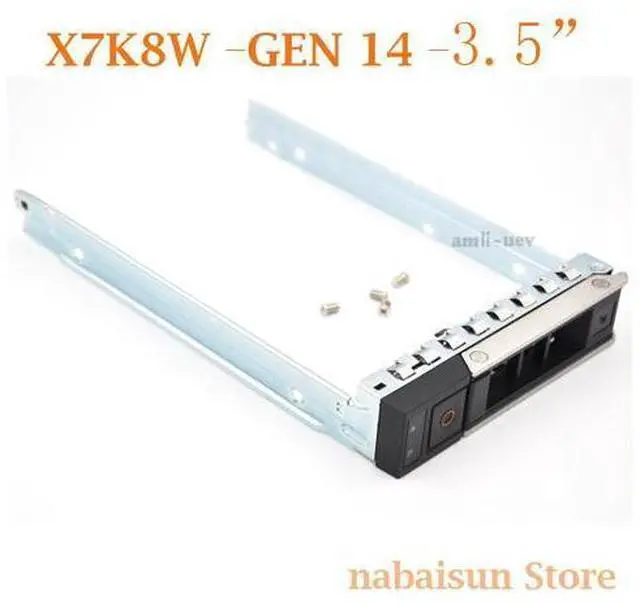 Main image of X7K8W gen14 3.5"for POWEREDGE SERVER R740 R740xd R940 3.5" HDD TRAY CADDY 14G hdd tray