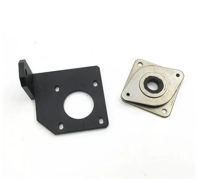 Main image of funssor Creality CR-10/CR-10S 3D printer aluminum Y stepper motor reinforcement mount plate and damper