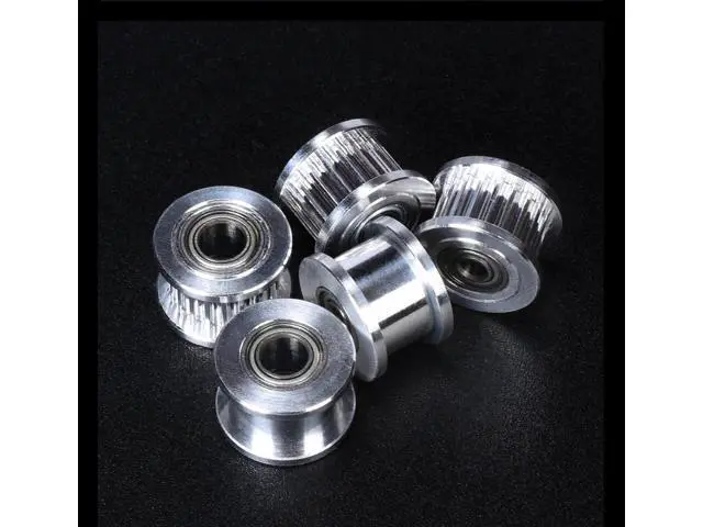 Alt view image 2 of 3 - GT2 Idler Timing Pulley 20 Tooth With/without Teeth Wheel Bore 3/4/5mm 3D Printer Parts For Prusa i3 MK3 GT2 Belt