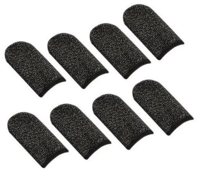 Main image of Professional Gaming Finger Cot 18-Pin Black Black Border Copper Fiber Anti-Sweat and Non-Slip Competitive Version 8Pcs