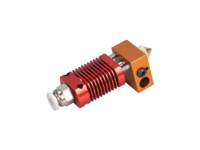 Alt view image 3 of 3 - CR10 Hotend Extruder Kit MK8 Extruder 3D Printer Parts for Ender-3 CR10 Printer 1.75mm 0.4mm Nozzle j-head Heater Block parts