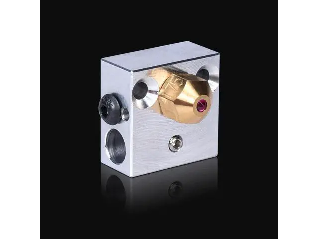 Alt view image 3 of 3 - CR10 Heater Block MK8 Silicone Sock For Micro Swiss Cr10 Hotend Ender 3 Mk7/Mk8/Mk9 J-head Extruder Heat Block