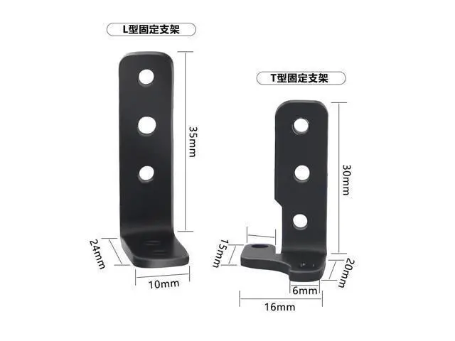 Alt view image 3 of 3 - CREALITY 3D Printer Accessories For Ender-3/CR-10/ Ender-5 Auto-leveling CR BL Touch Sensor Bracket Plate Automatic Leveling Sen