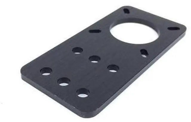 Main image of 1pcs Anodized Aluminum Motor Mount Plate NEMA 17 Stepper Motor for Reprap 3D printer openbuilds builds parts