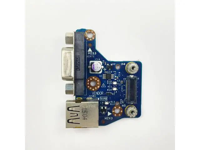 Alt view image 2 of 4 - USB VGA Jack board For Dell Latitude E6440 laptop USB Charging VGA board VAL90 LS-9938P