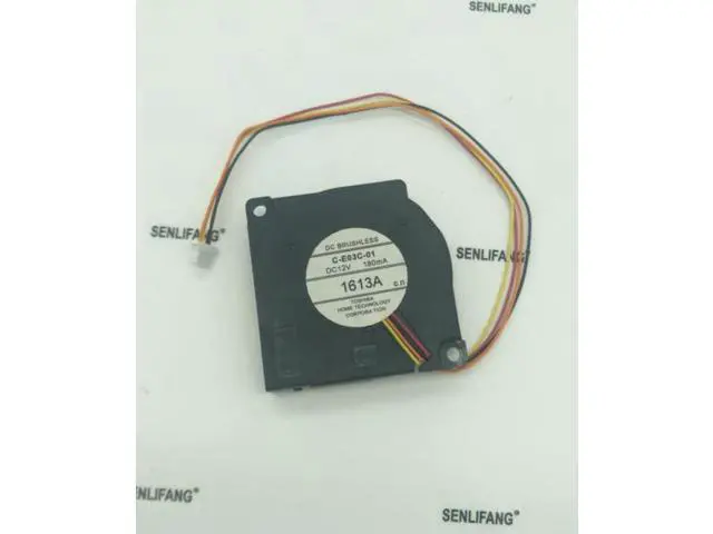 Alt view image 2 of 2 - C-E03C-01 DC12V 180mA para EB-C261MN C300MN C301MN C301MS EB-C3000X C3001X C3005WN C3010WN proyector ventilador de refrigeración
