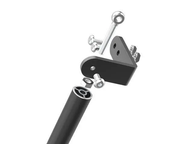 Alt view image 3 of 3 - 3D Printer Parts Supporting Pull Rod Kit Aluminum Alloy Tie Rod Set Compatible with Creality Ender-3/Ender-3S/Ender-3 Pro