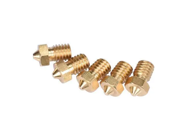 Alt view image 2 of 3 - 3D Printer Parts nozzle V6&V5 J-Head brass nozzle extruder nozzles 0.1 mm 1.75mm For j-head hotend extruder printer Nozzle