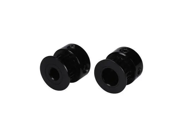 Alt view image 2 of 3 - BIQU Latest GT2 Black Color Aluminum Timing Belt pulley 20 teeth for 3D printer GT2-6mm Width Timing Belt RepRap 3D Printer