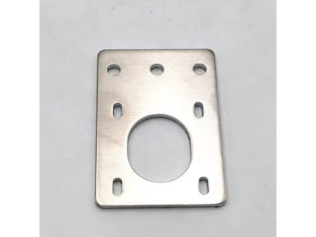 Alt view image 3 of 3 - Funssor aluminum NEMA 17 Stepper Motor Mounting Plate adjustable 42 motor Fixing Bracket For Reprap CNC 2020 Profiles D-bot core
