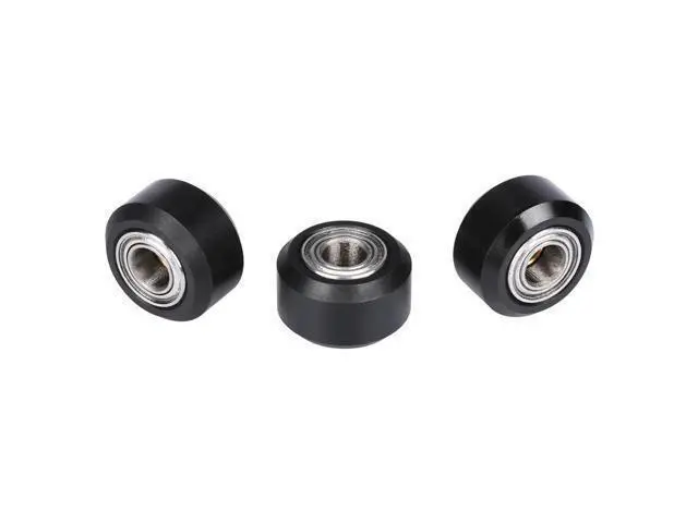 Alt view image 2 of 3 - 10pcs CNC Openbuilds Plastic wheel POM with Bearings big Models Passive Round wheel Idler Pulley Gear perlin wheel for v-slot