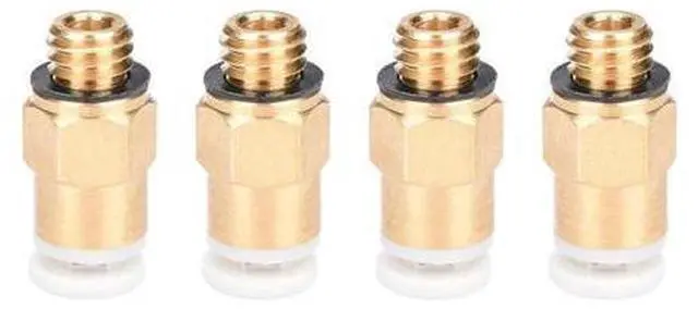 Main image of 3D Printer Parts Pneumatic Fittings Connector One-touch 4*2 mm M6 thread for 1.75 mm filament for Reprap bowden extruder