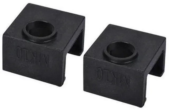 Main image of 3D Printer Parts MK10 Silicone Sock Fit MK10 Aluminum Block Reprap J-head Hotend Extruder Heated Blcok Heater Block Cover