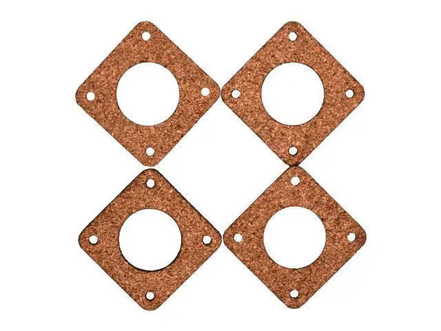 Alt view image 2 of 3 - 1/5pcs Nema 17 Stepper Motor Damper 3mm thickness Cork Gasket Damper Nema17 42 Stepper / Isolator for 3D Printer