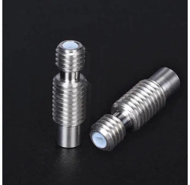 Main image of High Precision V6 Throat Heat Break All Metal/Teflonto PTFE Tube For E3d V6 Hotend Heater Block 1.75mm 3D Printer Parts