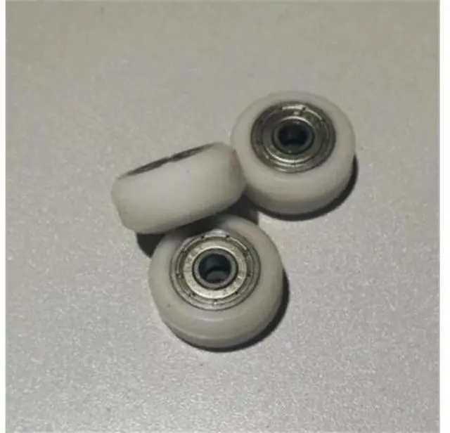 Alt view image 2 of 2 - Funssor 1pc Dual Bearing Solid V-Wheel Kit 5mm bore 625ZZ bearing for3D printer