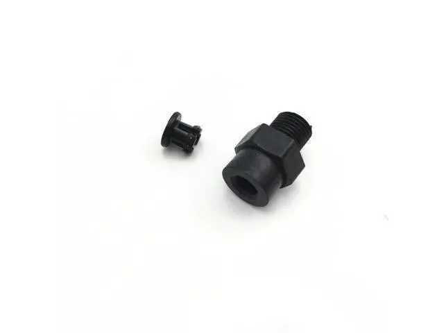 Alt view image 2 of 3 - Funssor Black Color M10 threaded bowden coupling kit (1.75mm filament) For 2*4 m tube Fast Ship