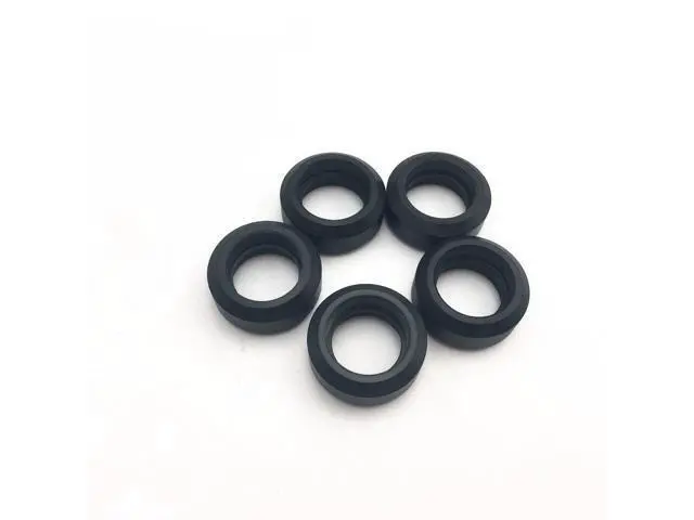 Alt view image 2 of 3 - CNC Openbuilds Plastic Wheel POM 625ZZ V-slot Bearing Bore 5mm Passive Round Perlin Wheel Pulley 3D Printer Parts