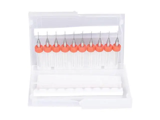 Alt view image 2 of 3 - 1set 10pcs 0.4mm Nozzle Cleaning Drill Bits with Case for 3D Printer Nozzle Cleaning Makerbot Mendel Reprap mk8 mk10 v6 nozzle