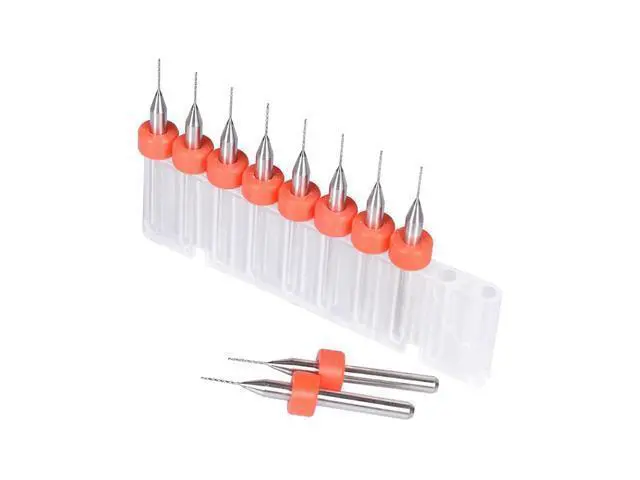 Alt view image 3 of 3 - 1set 10pcs 0.4mm Nozzle Cleaning Drill Bits with Case for 3D Printer Nozzle Cleaning Makerbot Mendel Reprap mk8 mk10 v6 nozzle