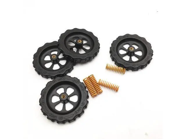Alt view image 2 of 2 - funssor Big Hand Twist Leveling Nut and springs for Creality CR-10/Tornado 3D printer M4 Ultimate Leveling Knob leveler