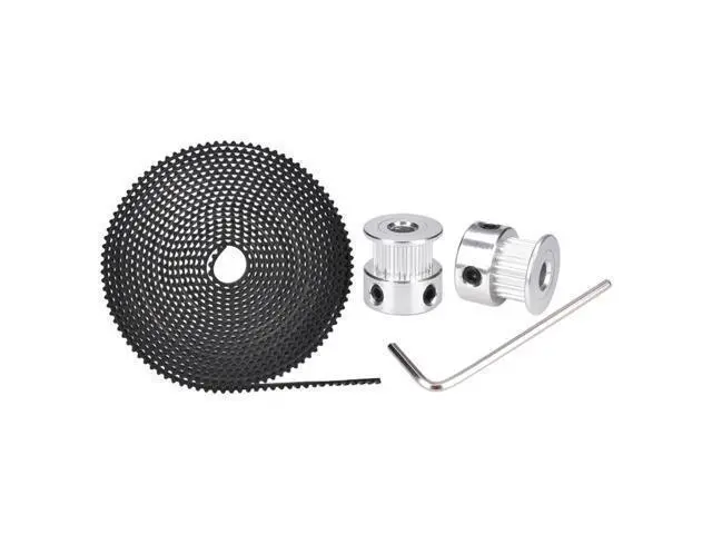 Alt view image 2 of 3 - 2PCS GT2 Belt 20 teeth bore 5/8mm Pulley With 2M PU With Steel GT2-6mm Open timing Belt 2GT Belt 6mm For 3D Printer parts