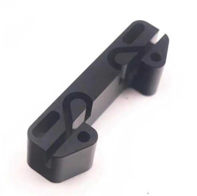 Main image of Funssor black anodized aluminum Anet A8 X-Axis Tensioner Fixator and Tensioner for X-Belt