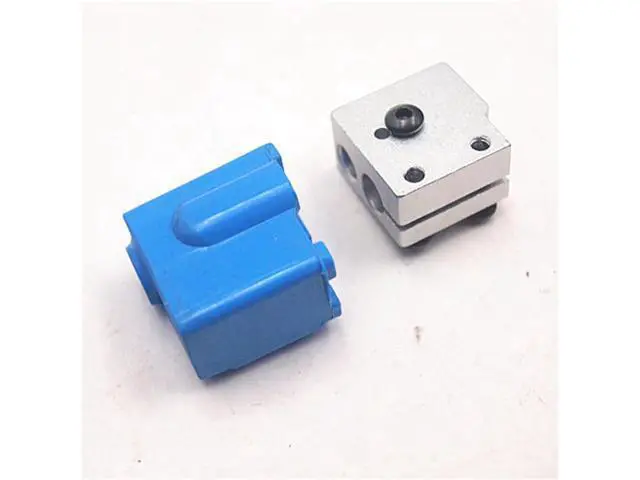 Alt view image 2 of 3 - Funssor Silicone Socks for Volcano Block and Fixings (Thermistor Clamping) for Reprap Prusa i3 3D printer hotend