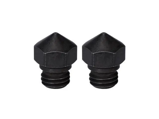 Alt view image 3 of 3 - High temperature Hardened Steel MK10 Nozzle 3D printer Parts for Carbon fiber 0.2/0.4/0.6/0.8mm M7 for E3D HOTEND Extruder
