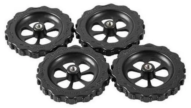 Main image of CREALITY 3D Printer Accessories 4Pcs/Lot Black Hand Twist Leveling Nuts D60*9mm