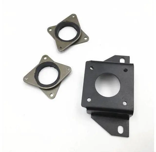 Alt view image 3 of 4 - Funssor CR-10/Ender-3 v2 3D metal CR-10 Double X stepper damper bracket and 2pcs NEMA17 damper