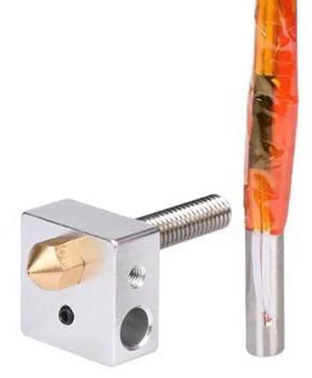 Main image of BIQU 3D printer parts MK8 Extruder hot end kit 0.4mm nozzle heating MK8 Extruder hot end DIY Accessories