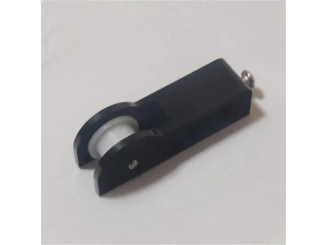 Main image of Reprap Prusa i3 rework 3D printer parts black aluminum alloy Metal timing belt tensioner Y axis timing belt adjustable Y-idler
