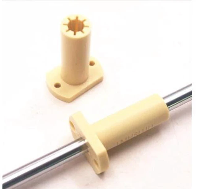 Main image of Funssor 1 pc LMH8LUU Solid Polymer Ellipse Long Type Linear Bearing Bushing 8MM Prusa DIY CNC Motion