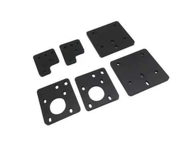 Alt view image 3 of 3 - Funssor upgrade kit Tronxy X5S aluminum alloy gantry plate Z motor enforced mount motor/idler mount gantry plate