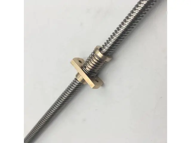 Alt view image 2 of 3 - 1pcs*anti-back lash TR8 lead screw brass nut for upgrade CR-10/Tornado and clone 3D printer anti backlash Spring Loaded nut