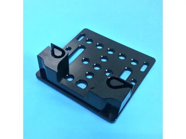 Alt view image 3 of 3 - V-Slot Openbuilds X-axis slider aluminum plate buckle 20 40 aluminum profile slider plate timing belt buckle for3d printerparts