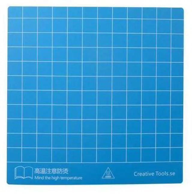 Main image of CREALITY 3D CR-10/CR-10S Blue High Temperature Hotbed Sticker Paper Replacement 310×310×1mm